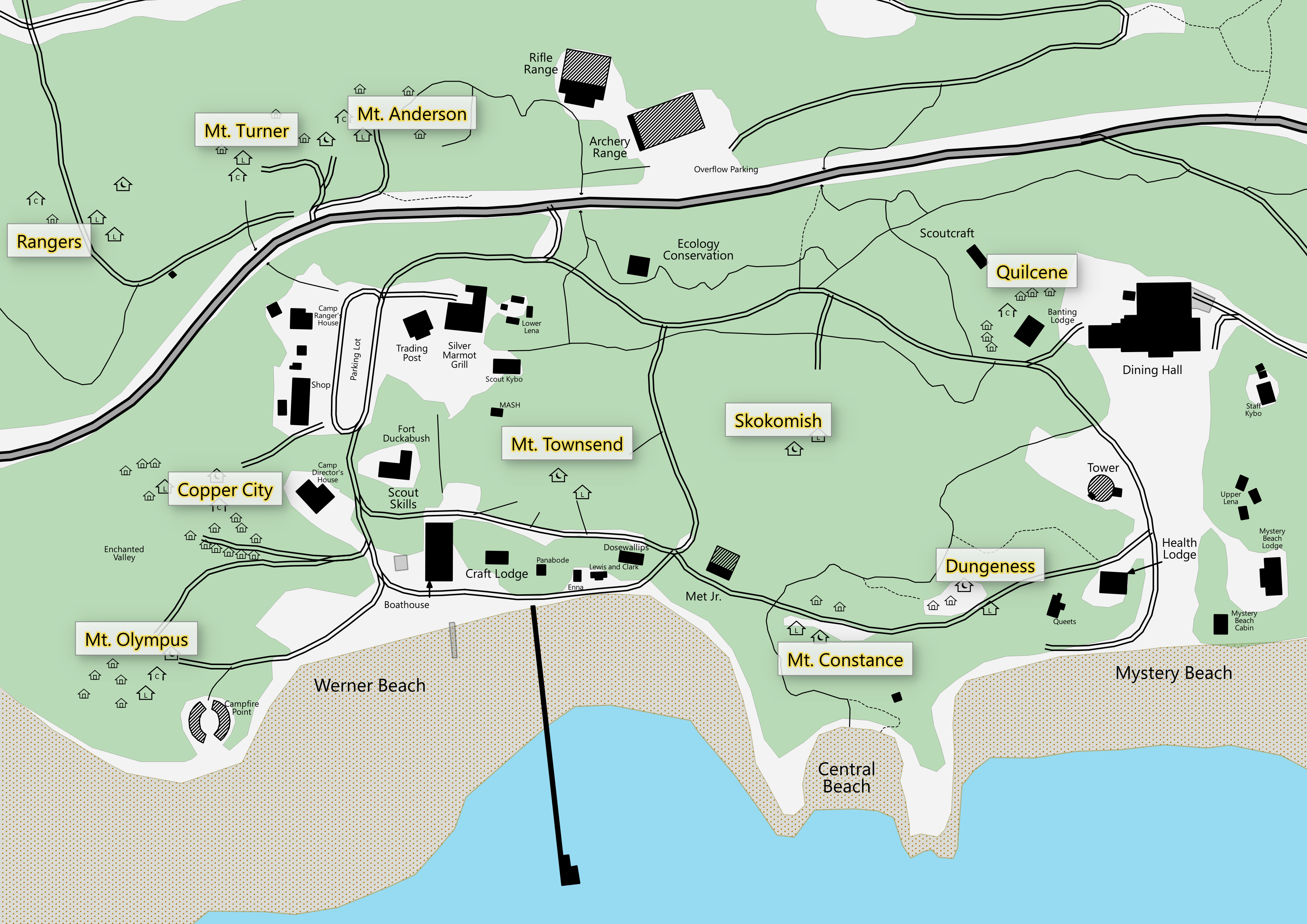 Campsite Map